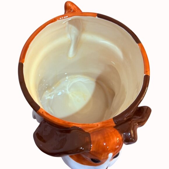 Whimsy Beagle Dog Planter Decorative Plant Holder Puppy Pot Bone Indoor Outdoor - Picture 5 of 12